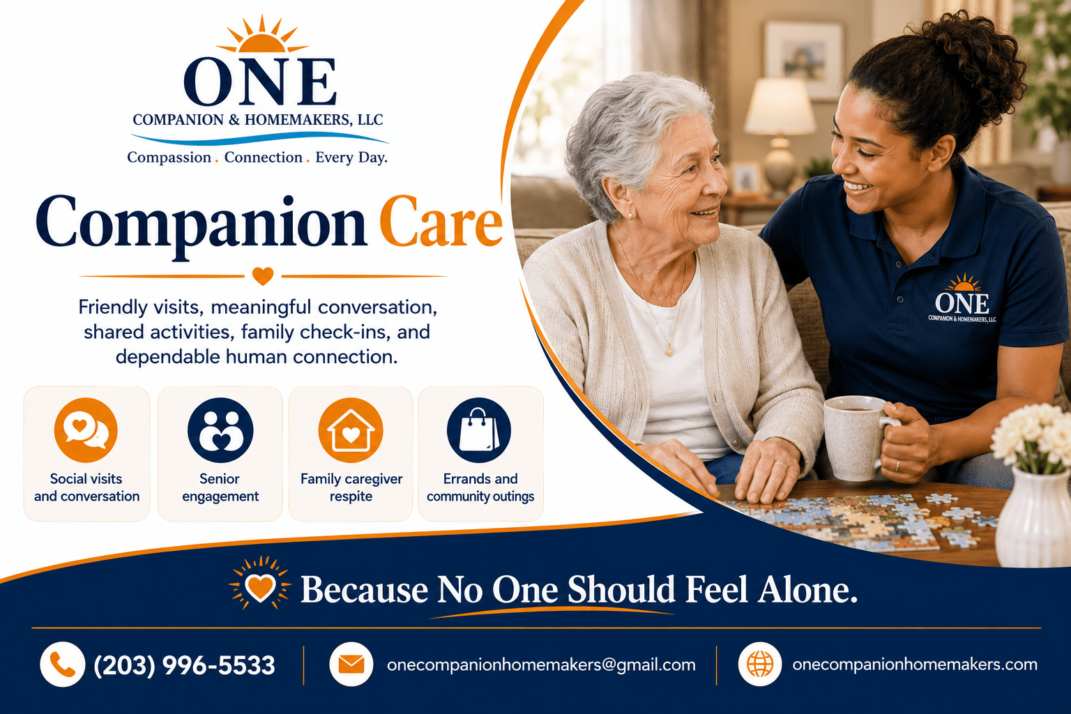 Companion care services in Connecticut