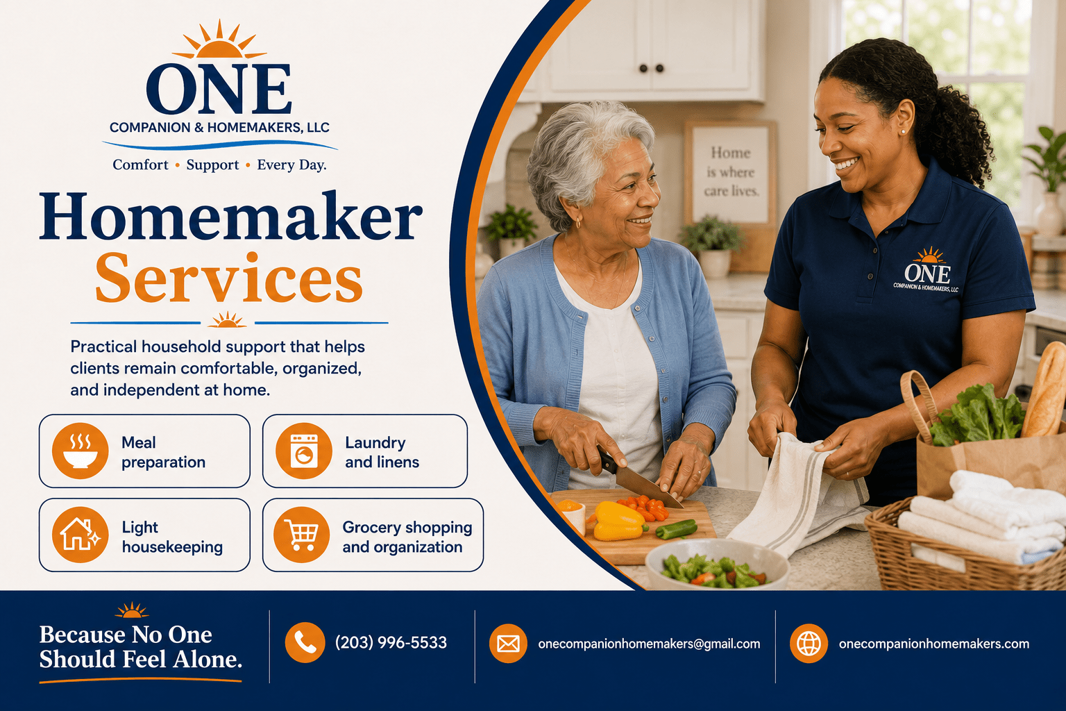 Homemaker services in Central Connecticut